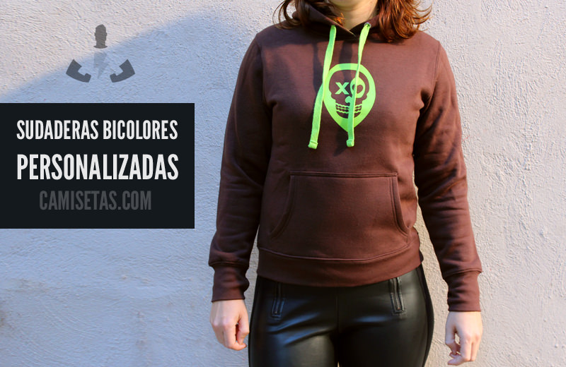 sudaderas bicolores personalizadas