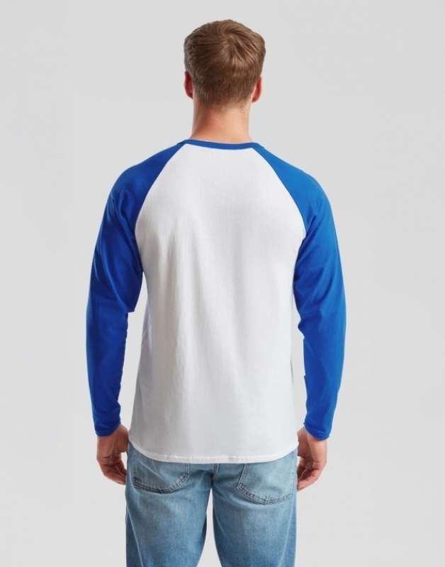 Fotos de Camisetas Fruit-of-the-Loom Baseball manga larga