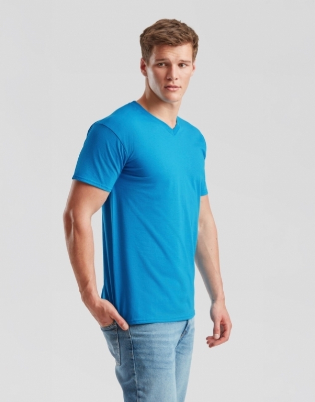 Fotos de Camisetas Fruit-of-the-Loom Value M Cuello V Fotos de Camisetas Fruit-of-the-Loom Value M Cuello V