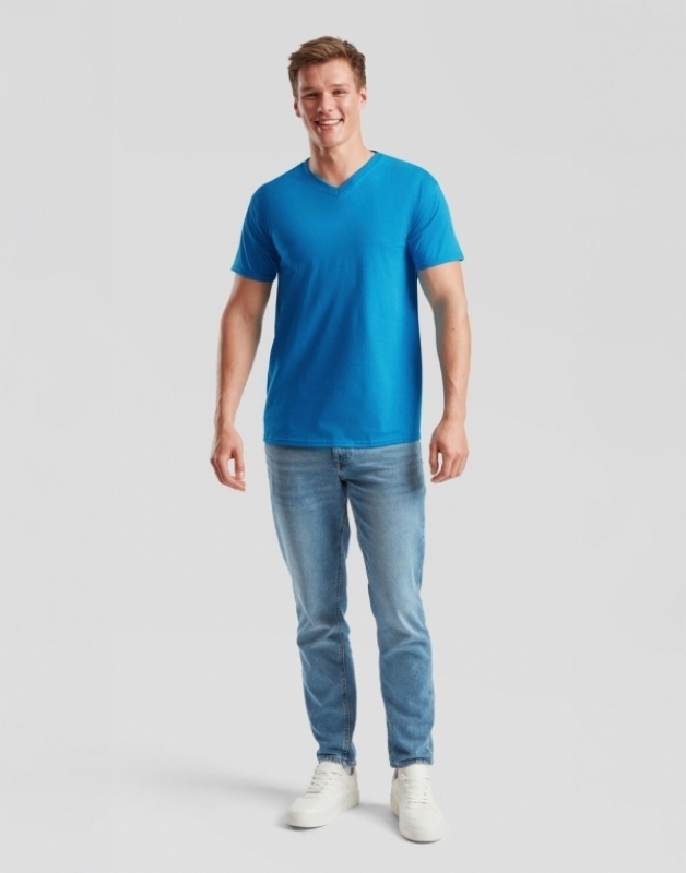 Fotos de Camisetas Fruit-of-the-Loom Value M Cuello V Fotos de Camisetas Fruit-of-the-Loom Value M Cuello V