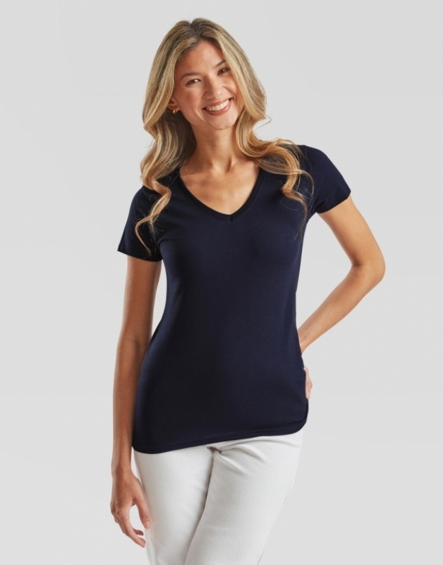 Fotos de Camisetas Fruit-of-the-Loom Value Cuello V Lady Fotos de Camisetas Fruit-of-the-Loom Value Cuello V Lady
