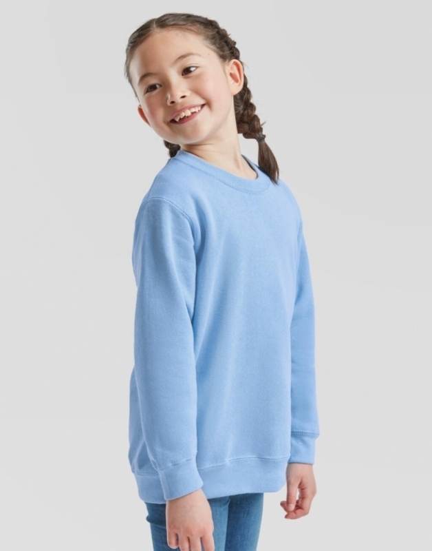 Fotos de Sudaderas Fruit-of-the-Loom Manga Montada Kids