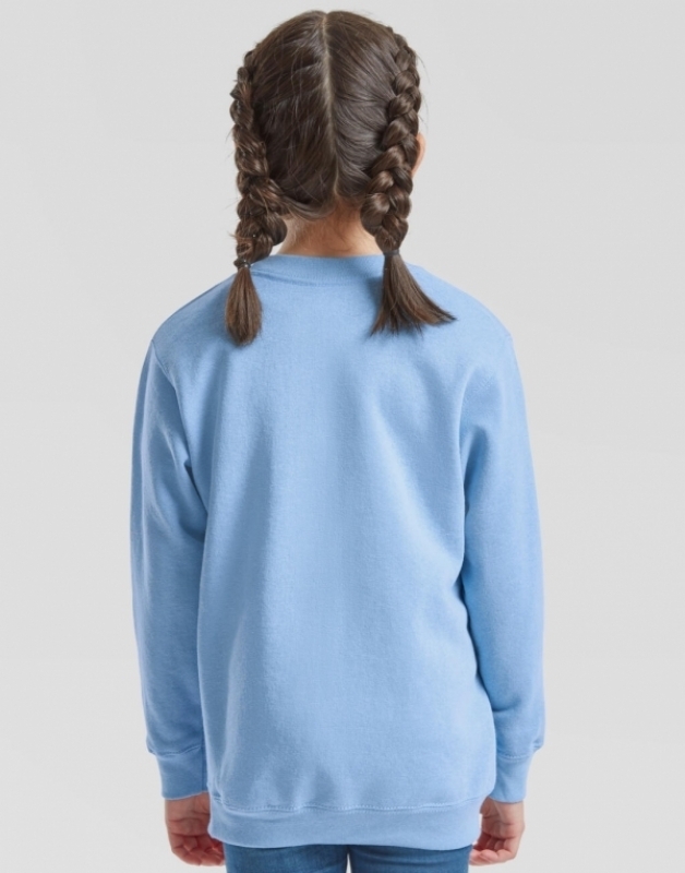 Fotos de Sudaderas Fruit-of-the-Loom Manga Montada Kids