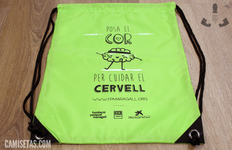 estampar bolsas cuerdas