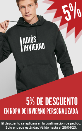 Descuento sudaderas personalizadas