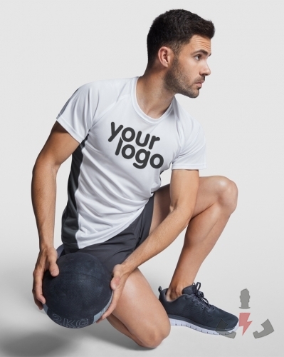 Camiseta tecnica personalizada Sporty Running Gym serigrafia