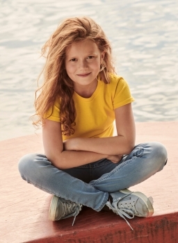 Camiseta Camisetas Fruit-of-the-Loom Value Niña K 61-005-0
