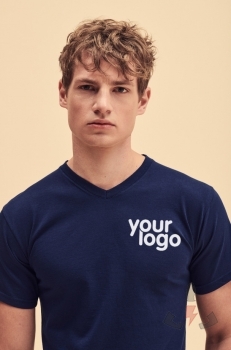 Camiseta Camisetas Fruit-of-the-Loom Value M Cuello V  61-066-0