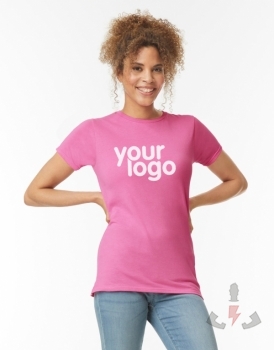 Camiseta Camisetas Gildan Ring Spun W  64000L