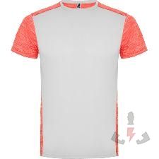 Color 01244 (Heather Fluor White/Coral)