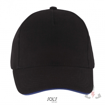 Color 916 (Negro / Azul Royal)