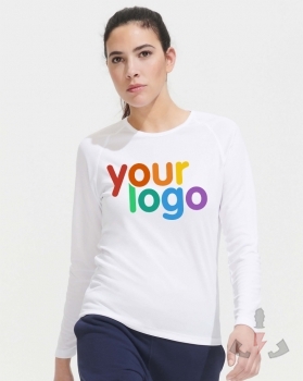 Camiseta Sporty Manga Larga W 02072