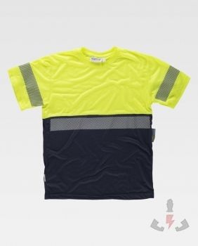 Camiseta Camisetas Work-Team alta visibilidad tacto algodón C6030