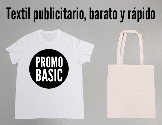 PromoBasic, textil promocional económico