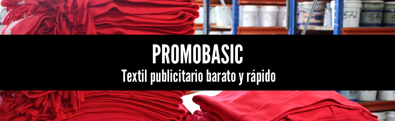 PromoBasic es una selección de textil publicitario