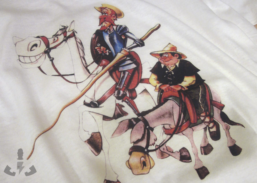 Prenda estampada con copitrans