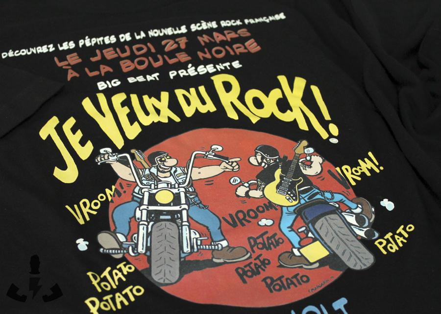 Diseño de camiseta con quadritrans