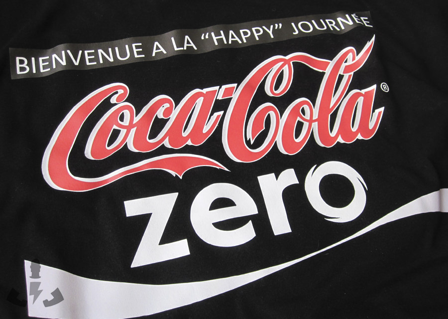 camiseta personalizada coca-cola
