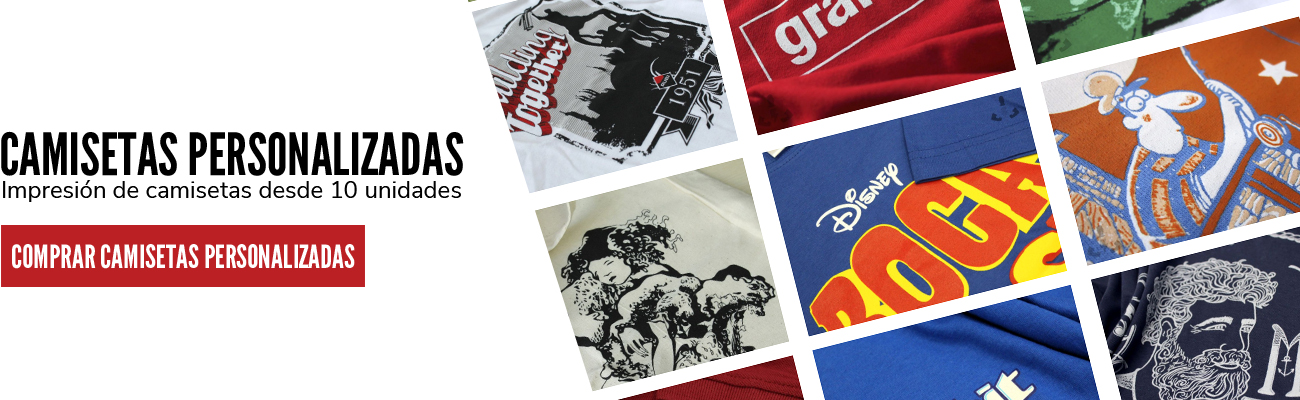 Comprar camisetas personalizadas baratas